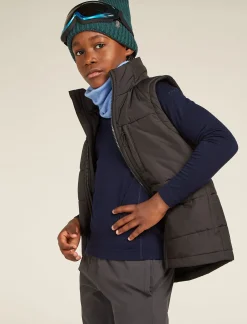 Kids' Merino 200 Oasis Long Sleeve Crew Neck Thermal Top-Icebreaker New