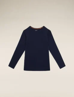 Kids' Merino 200 Oasis Long Sleeve Crew Neck Thermal Top-Icebreaker New