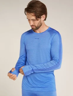 Men's 125 ZoneKnit™ Long Sleeve Crewe Thermal Top-Icebreaker Outlet