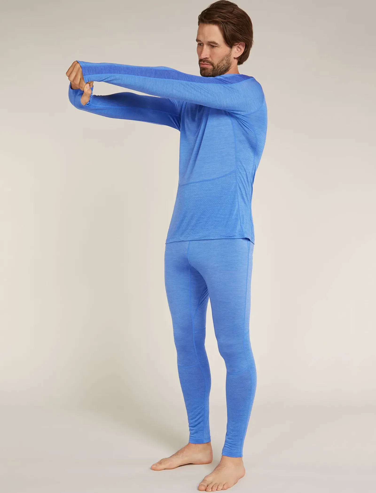 Men's 125 ZoneKnit™ Long Sleeve Crewe Thermal Top-Icebreaker Outlet