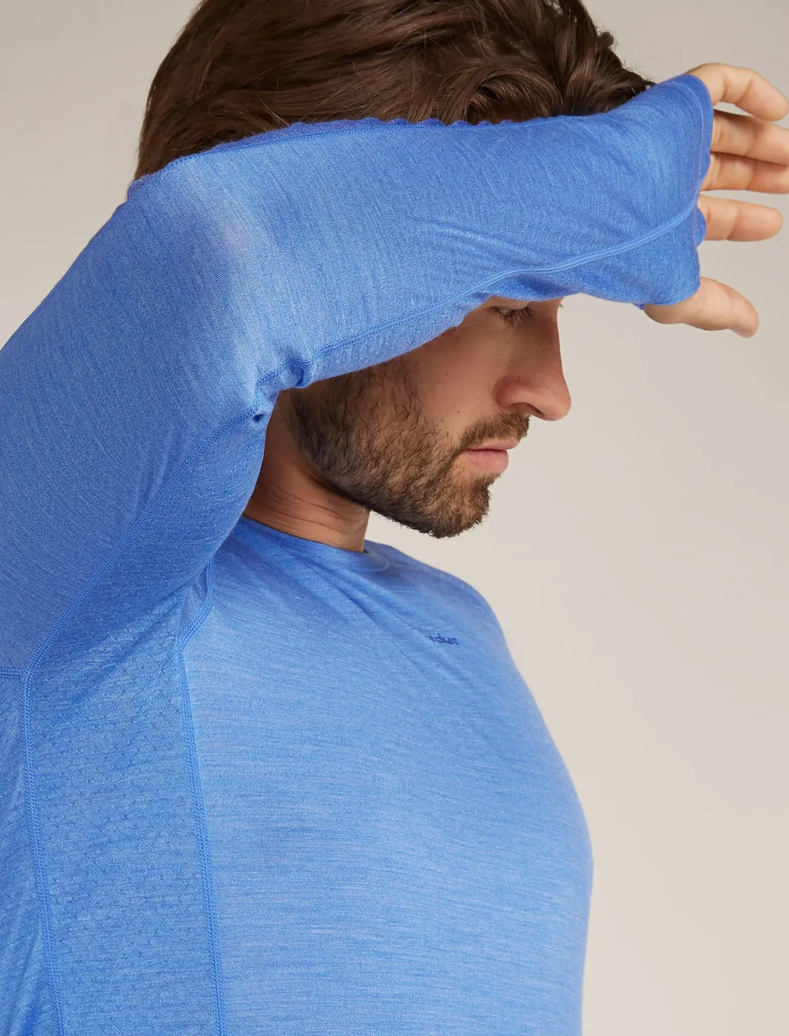 Men's 125 ZoneKnit™ Long Sleeve Crewe Thermal Top-Icebreaker Outlet