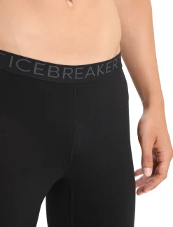 Icebreaker Men's Merino 200 Oasis 3/4 Thermal Leggings Black Store