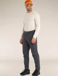 Icebreaker Men's Merino 200 Oasis Long Sleeve Crew Neck Thermal Top Undyed Cheap