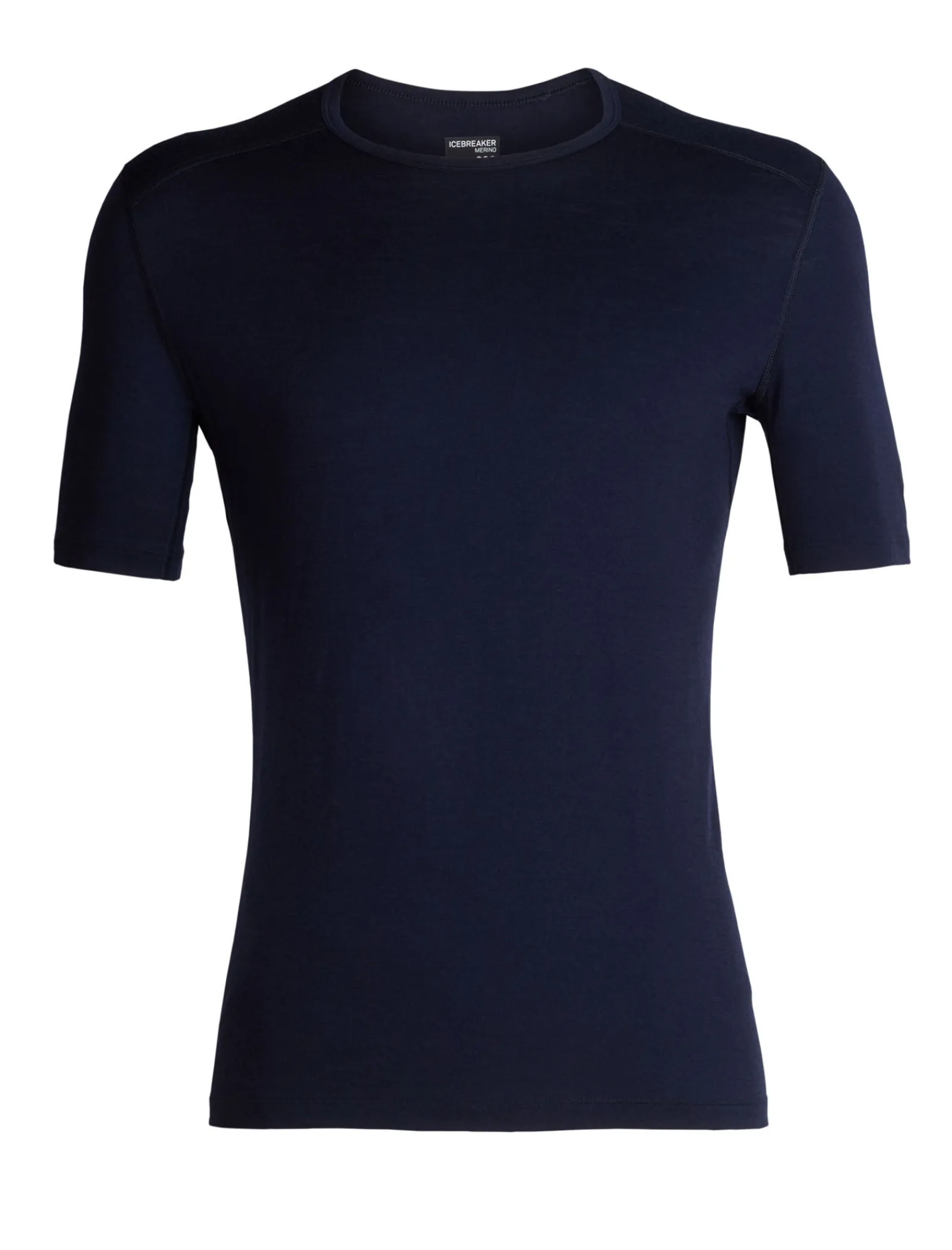 Icebreaker Men's Merino 200 Oasis Short Sleeve Crew Neck Thermal Top MidnightNavy Best Sale