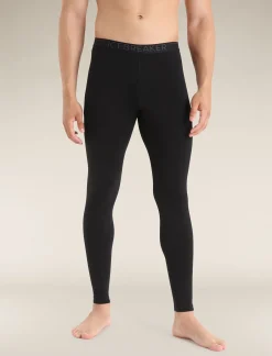 Icebreaker Men's Merino 200 Oasis Thermal Leggings Black Clearance