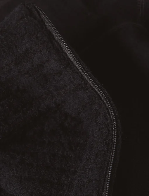 Icebreaker Men's Merino 400 RealFleece™ Descender Long Sleeve Zip Black/Graphite Cheap