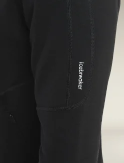 Icebreaker Men's Merino 560 Realfleece™ Elemental Long Sleeve Zip Hoodie Black Store