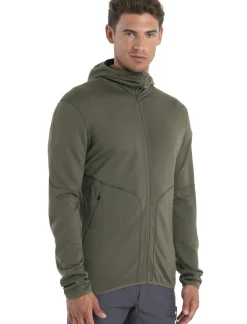 Men's Merino 560 Realfleece™ Elemental Long Sleeve Zip Hoodie-Icebreaker Discount