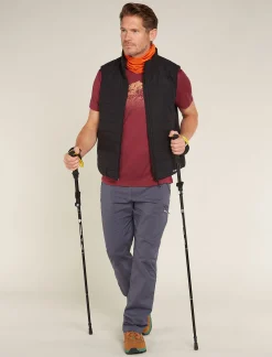 Icebreaker Men's Merino 150 Tech Lite Short Sleeve T-Shirt Rising Light Port Best