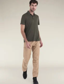Icebreaker Men's Merino 150 Tech Lite Short Sleeve Polo Loden Clearance