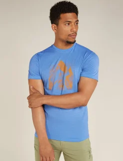 Men's Merino 150 Tech Lite Short Sleeve T-Shirt Granite Adventures-Icebreaker Hot