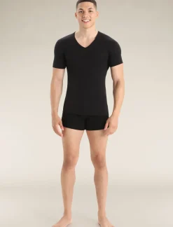 Men's Merino Anatomica Short Sleeve V Neck Tee-Icebreaker Outlet