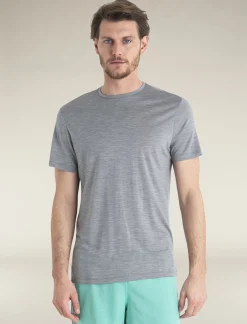 Icebreaker Men's Merino Blend 125 Cool-Lite™ Sphere Short Sleeve T-Shirt MetroHeather Cheap