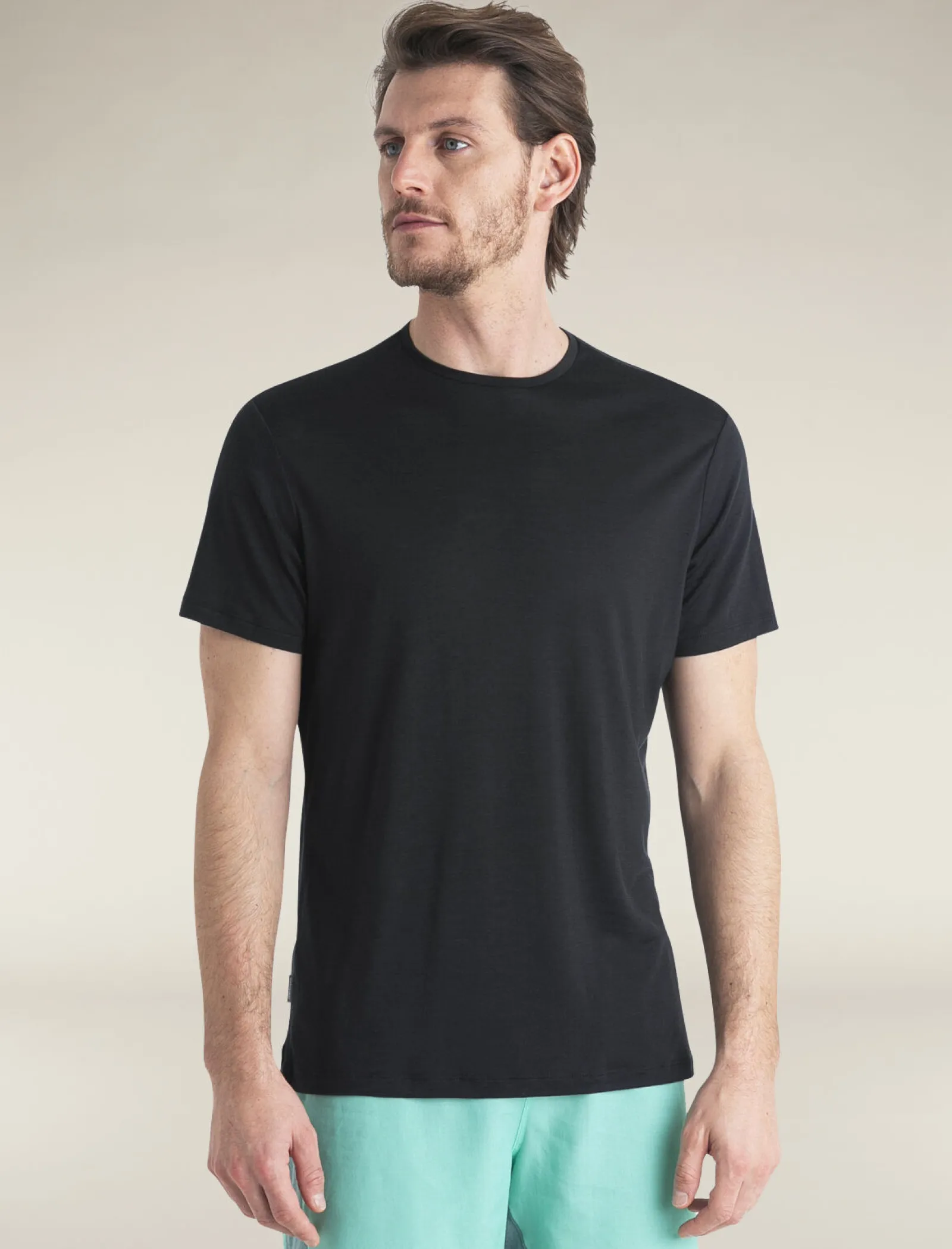 Icebreaker Men's Merino Blend 125 Cool-Lite™ Sphere Short Sleeve T-Shirt Black Online