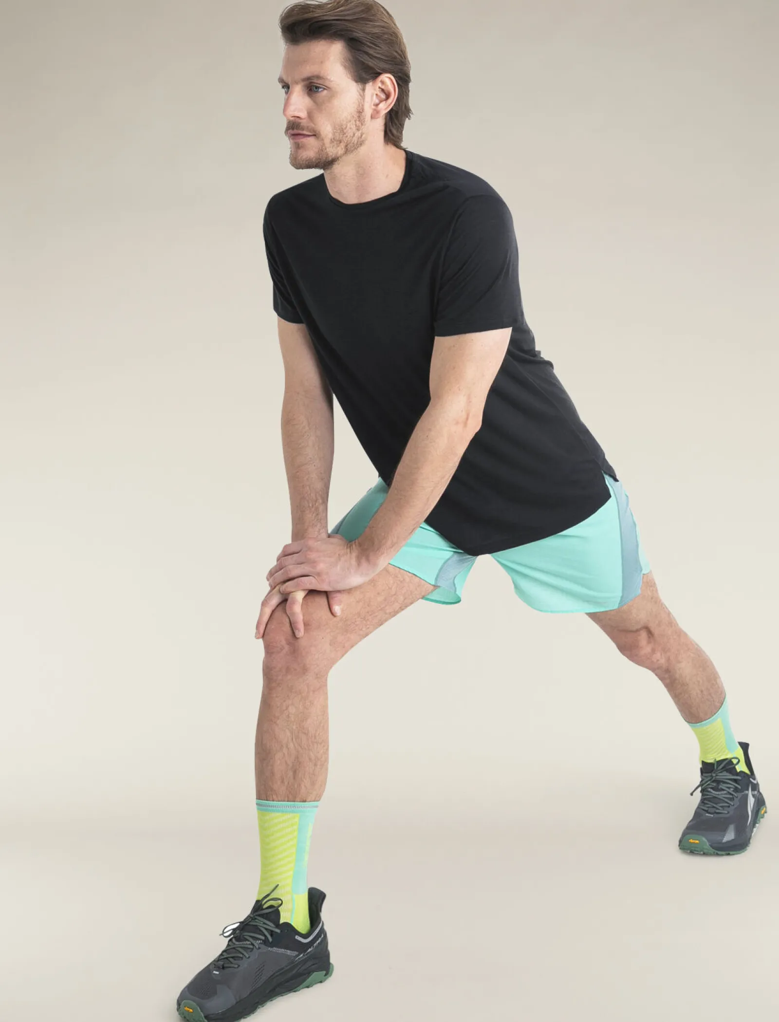 Icebreaker Men's Merino Blend 125 Cool-Lite™ Sphere Short Sleeve T-Shirt Black Online