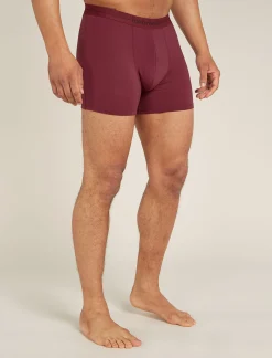 Icebreaker Men's Merino Blend 125 Cool-Lite™ Anatomica Boxers Port Best Sale