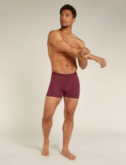 Icebreaker Men's Merino Blend 125 Cool-Lite™ Anatomica Boxers Port Best Sale