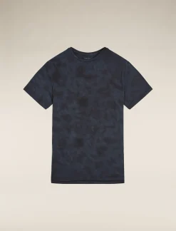 Icebreaker Men's Merino Blend 125 Cool-Lite™ Sphere Short Sleeve T-Shirt Cloud Dye Graphite/Black Discount