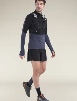 Men's Merino Blend 200 Realfleece™ Descender Long Sleeve Half Zip Jacket-Icebreaker Online