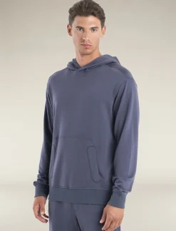 Icebreaker Men's Merino Blend 200 Shifter Long Sleeve Hoodie Graphite Store