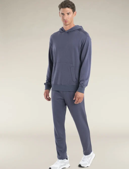 Icebreaker Men's Merino Blend 200 Shifter Long Sleeve Hoodie Graphite Store
