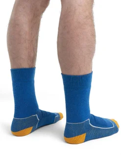 Icebreaker Men's Merino Hike+ Heavy Crew Socks Lazurite/Snow Store
