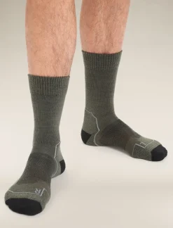 Men's Merino Hike+ Light Crew Socks-Icebreaker Best