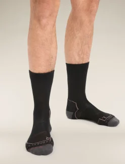 Men's Merino Hike+ Light Crew Socks-Icebreaker Hot