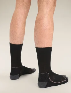 Men's Merino Hike+ Light Crew Socks-Icebreaker Hot