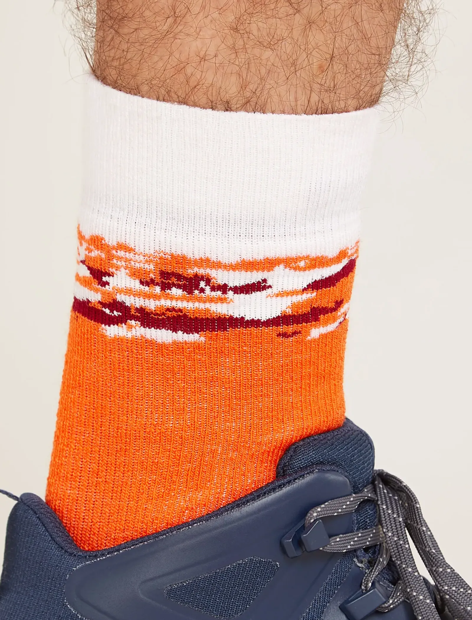 Men's Merino Hike+ Medium Crew Sedimentary Socks-Icebreaker Outlet