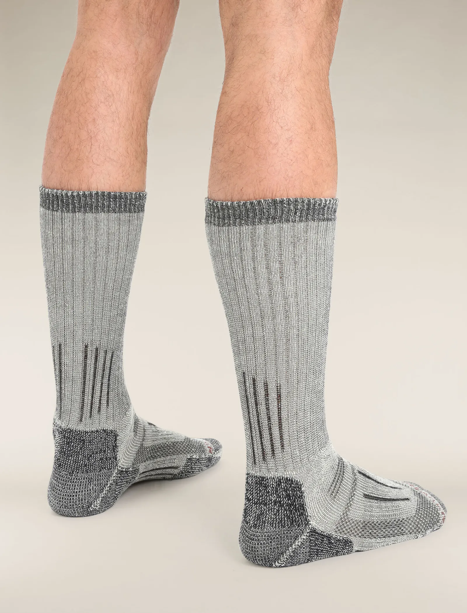 Icebreaker Men's Merino Mountaineer Mid Calf Socks JetHeather/Espresso Cheap