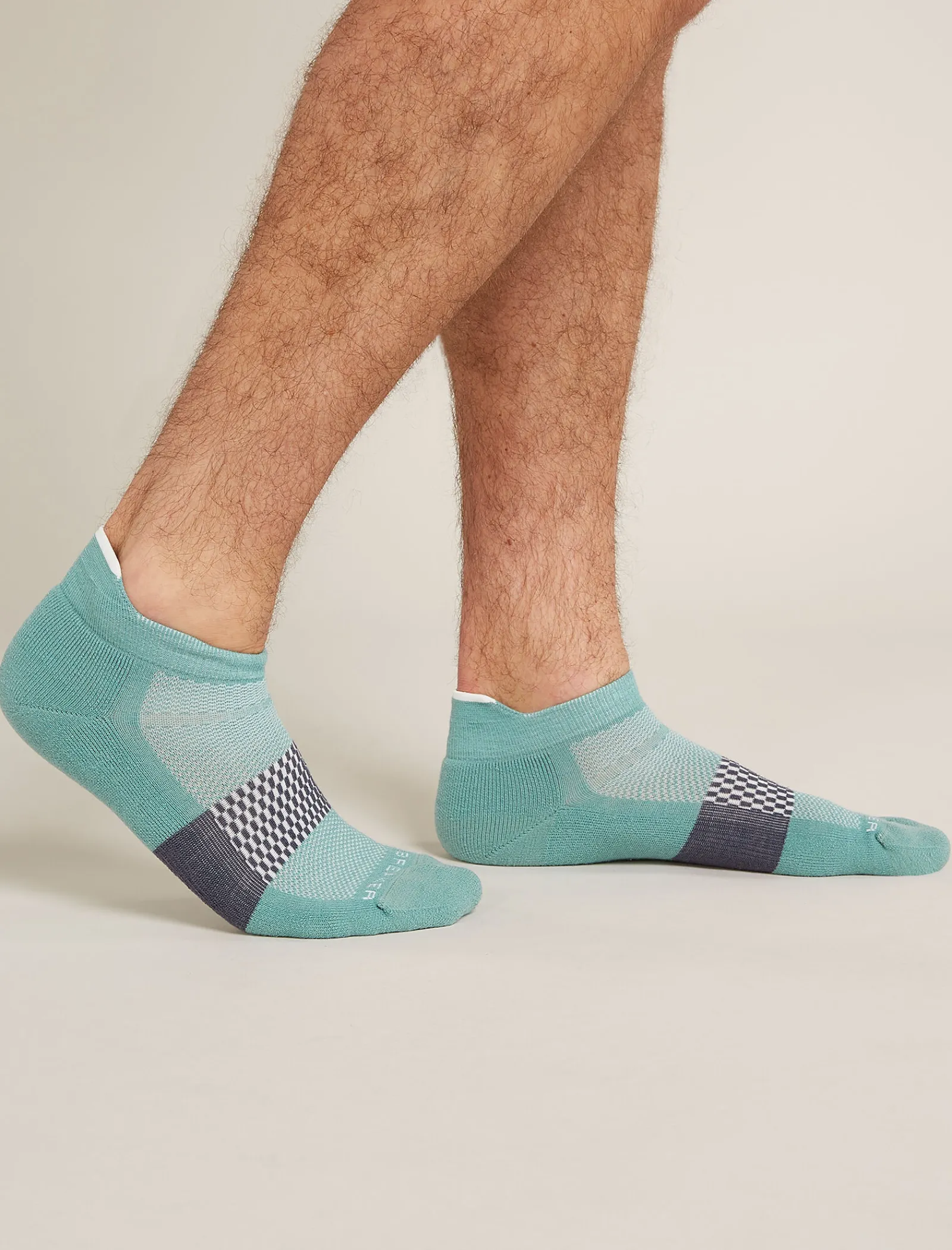 Icebreaker Men's Merino Multisport Light Micro Socks CloudRay/Snow Shop