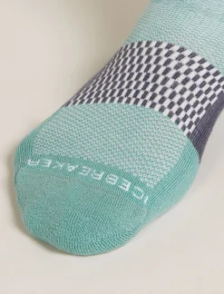 Icebreaker Men's Merino Multisport Light Micro Socks CloudRay/Snow Shop