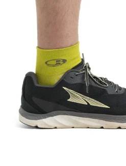Icebreaker Men's Merino Run+ Ultralight Mini Socks BioLime/Loden Cheap