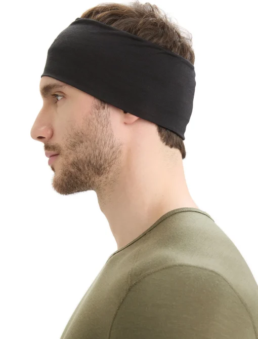 Icebreaker Unisex Cool-Lite™ Merino Blend Flexi Headband Black Online