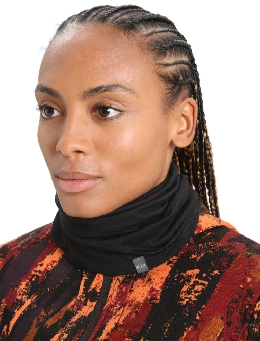 Icebreaker Unisex Merino 200 Flexi Chute Black Flash Sale