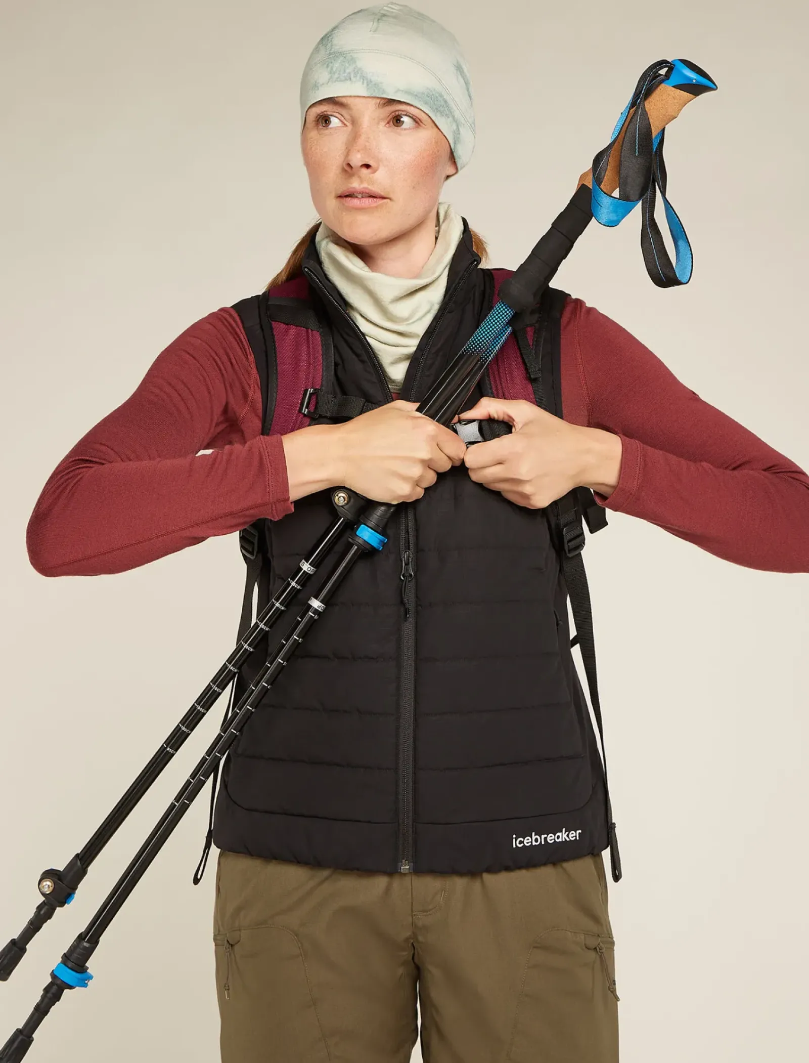 Unisex Merino 200 Oasis Beanie Cloud Dye-Icebreaker