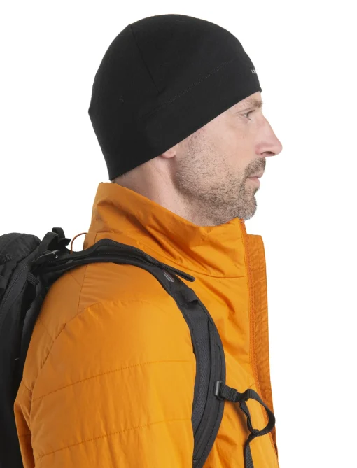 Icebreaker Unisex Merino 200 Oasis Beanie Black Hot
