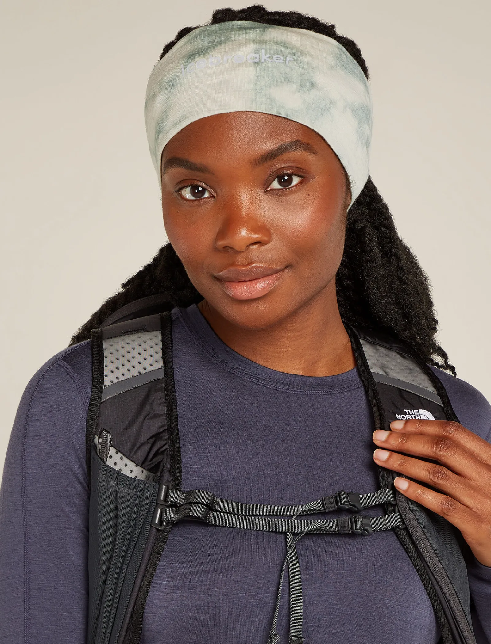 Icebreaker Unisex Merino 200 Oasis Headband Cloud Dye Ashen Outlet