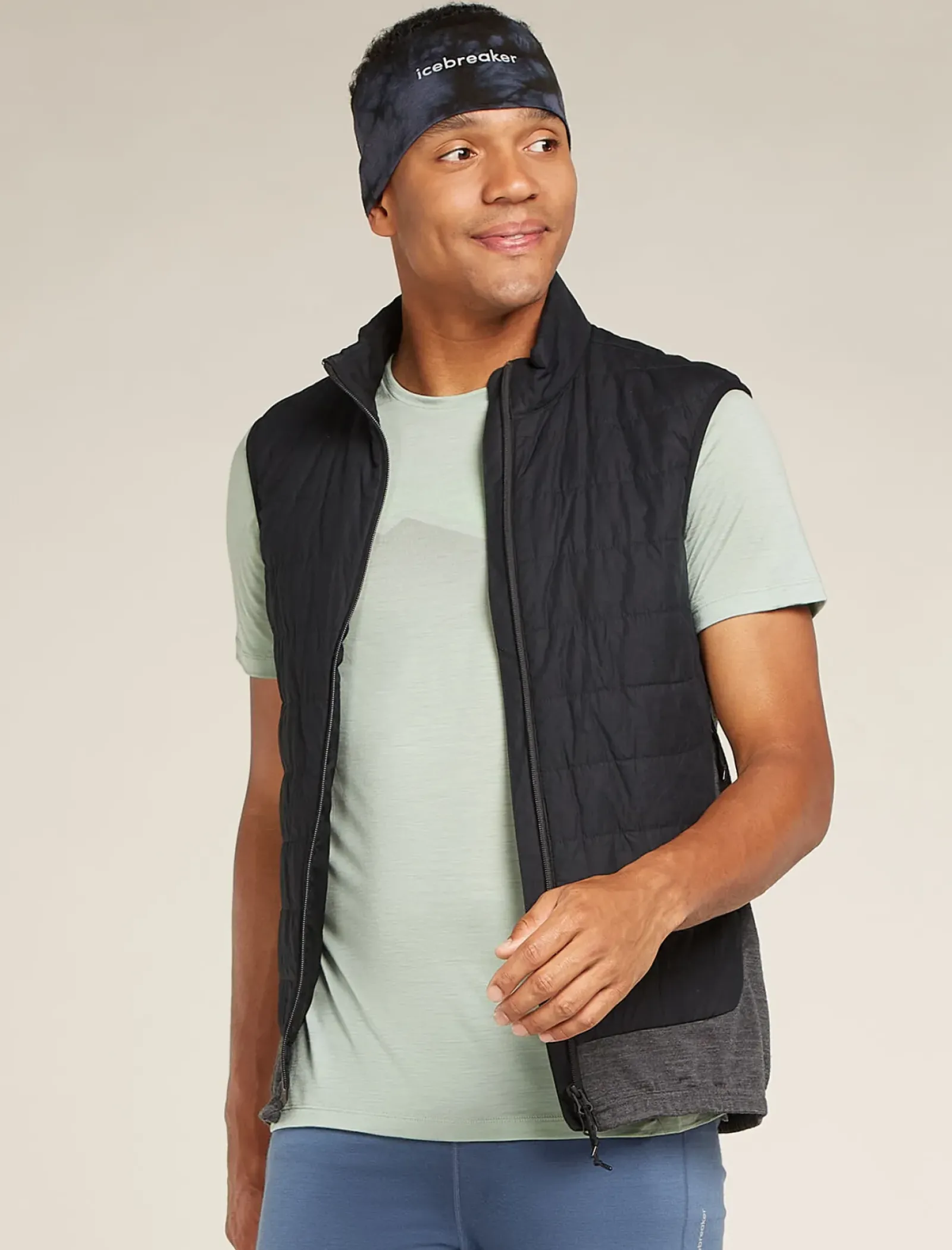 Unisex Merino 200 Oasis Headband Cloud Dye-Icebreaker Best