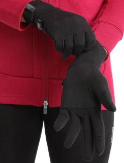 Icebreaker Unisex Merino Blend 360 Sierra Gloves Black Store