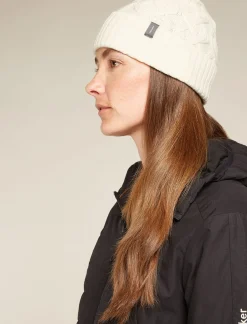 Unisex Merino Cable Knit Beanie-Icebreaker Discount