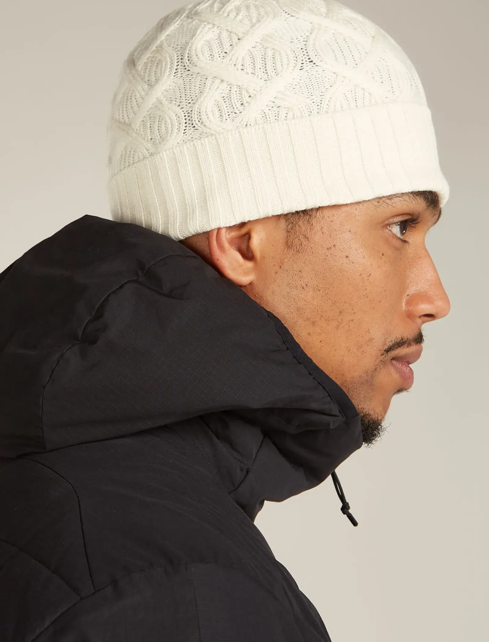 Unisex Merino Cable Knit Beanie-Icebreaker Discount