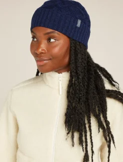 Unisex Merino Cable Knit Beanie-Icebreaker Outlet