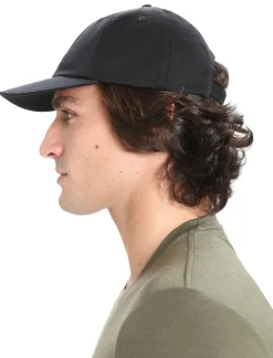 Icebreaker Unisex Merino 6 Panel Cap Black Cheap