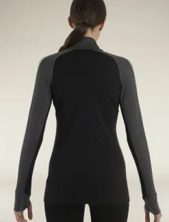 Women's 260 ZoneKnit™ Long Sleeve Half Zip Thermal Top-Icebreaker Sale