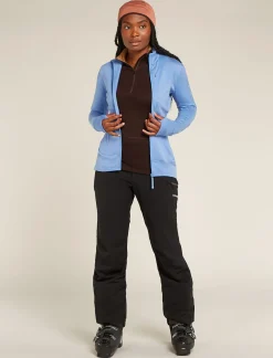 Women's 260 ZoneKnit™ Long Sleeve Half Zip Thermal Top-Icebreaker Clearance