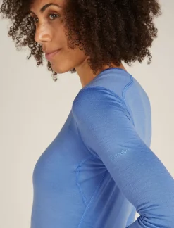 Women's Merino 200 Oasis Long Sleeve Crewe Thermal Top-Icebreaker