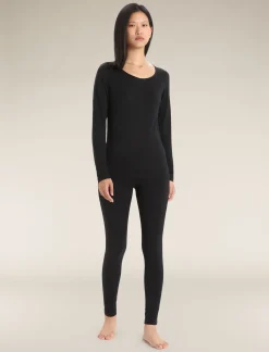 Icebreaker Women's Merino 200 Oasis Thermal Leggings Black Online
