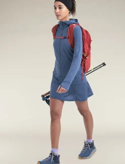 Women's Merino 260 Quantum Long Sleeve Zip Hoodie-Icebreaker New